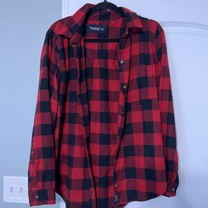 Abercrombie Buffalo Plaid Flannel - Size XL